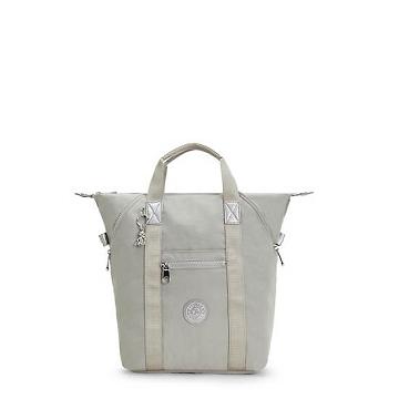 Kipling Art Tote Backpack Laptop Bags Almost Grey | AU 1293TC